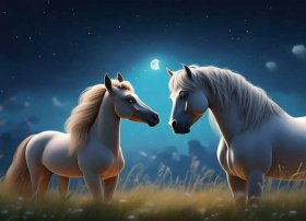 马的故事睡前故事；关于马的睡前小故事