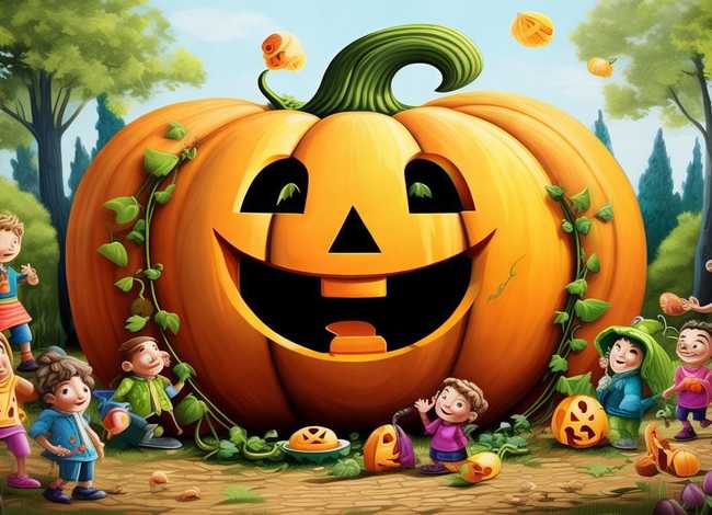 有关南瓜的绘本故事、有关南瓜的绘本故事图片