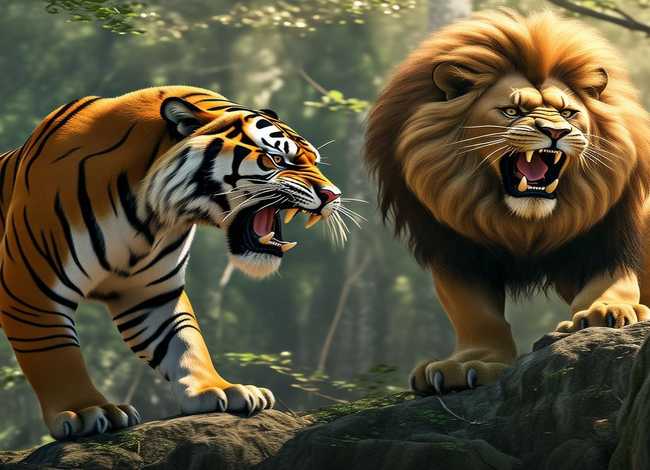 虎啸狮吼成语故事(虎啸狮吼成语故事大全) 虎啸狮吼成语故事(虎啸狮吼成语故事大全)