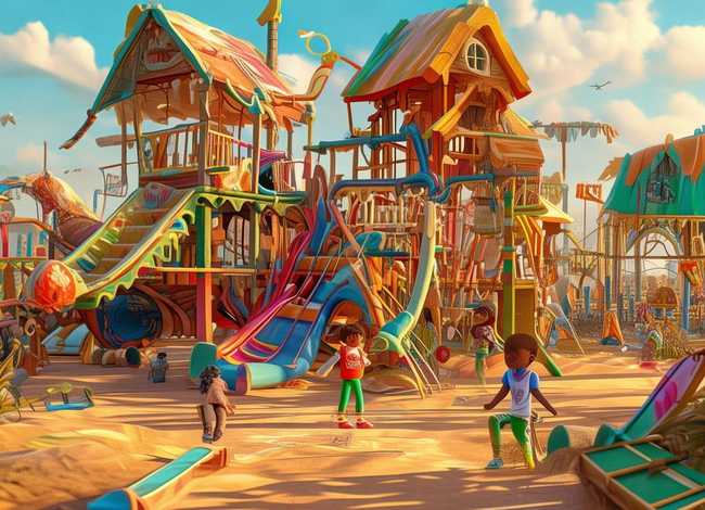 儿童王国 永威木色莫多奇儿童王国