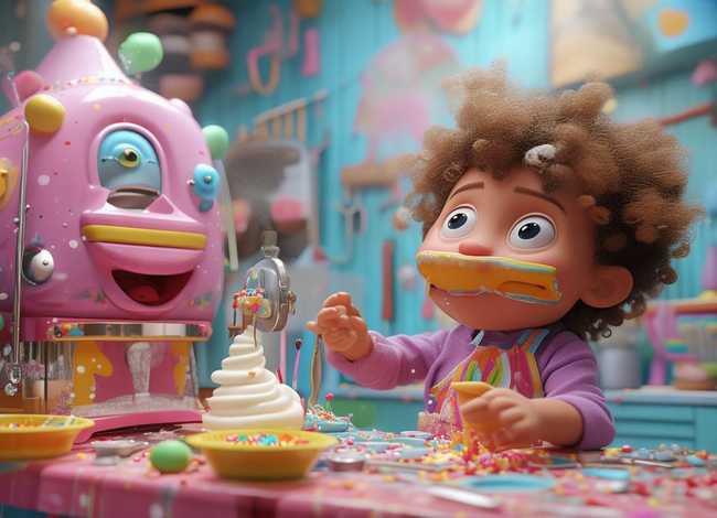 冰糕儿童故事视频 冰淇淋的故事视频