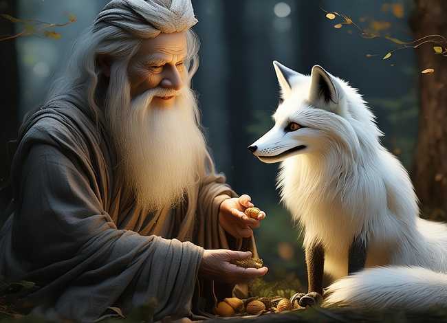 白狐报恩故事、白狐报恩故事简介