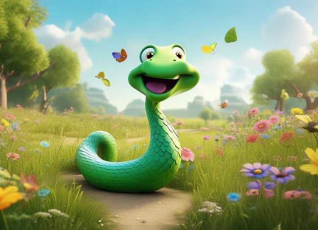 儿童故事 小蛇散步 幼儿故事小蛇散步