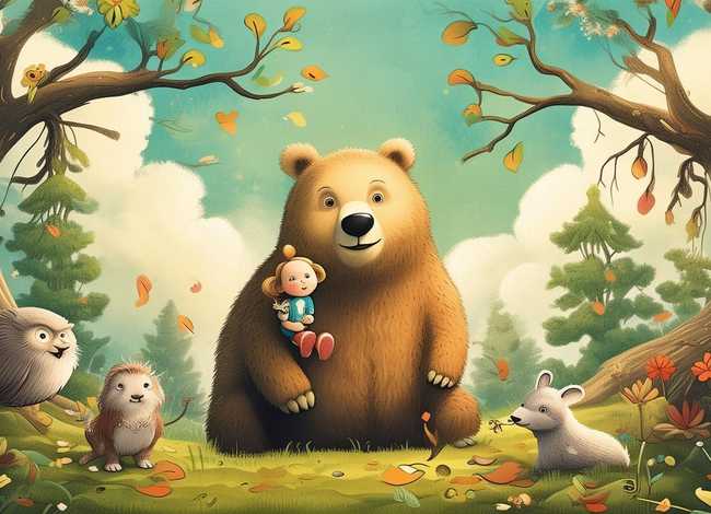儿童动物童话故事、儿童动物童话的画