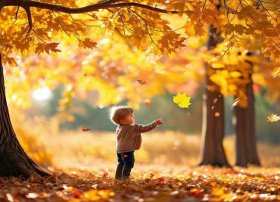 秋天树叶为什么会变黄 儿童故事，秋天的树叶为什么会变黄落下来