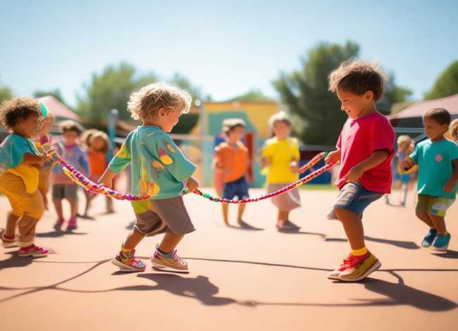 儿童跳绳的故事，幼儿园跳绳的故事