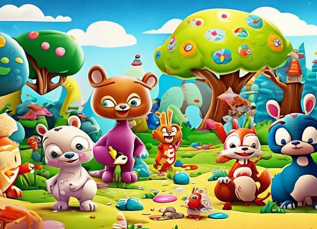 儿童连环画素材（儿童连环画素材图片）