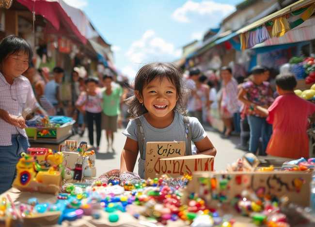 小孩卖东西趣事 小孩卖东西趣事怎么写