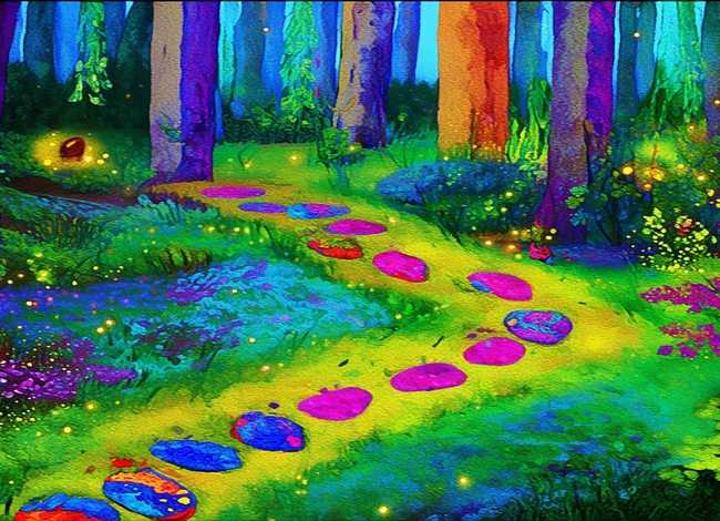 儿童动画脚印故事 脚印 儿童画