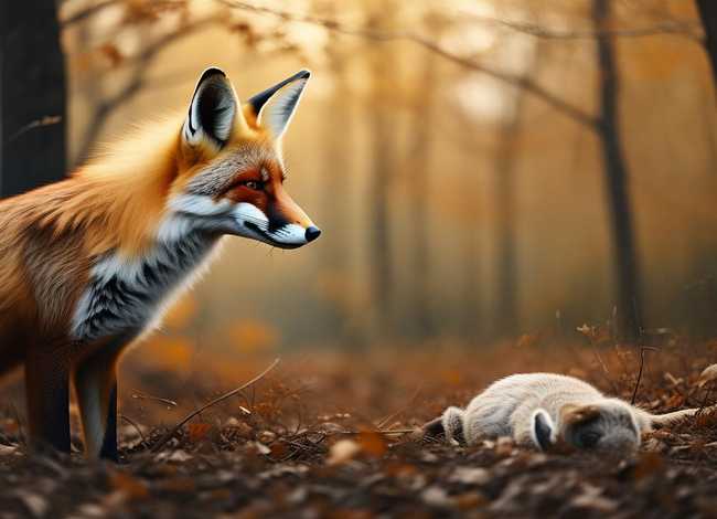 兔死狐归的童话故事（兔死狐悲的故事告诉我们什么道理）