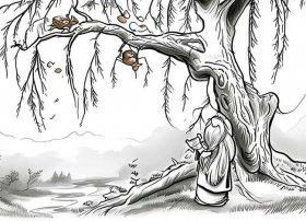 简短成语故事简笔画、简短成语故事简笔画图片