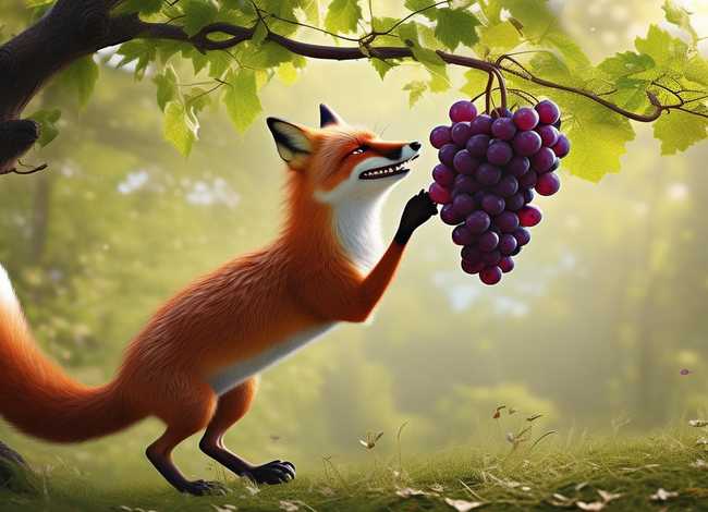 狐狸和葡萄的故事原文伊索寓言（狐狸和葡萄的故事原文伊索寓言是什么）