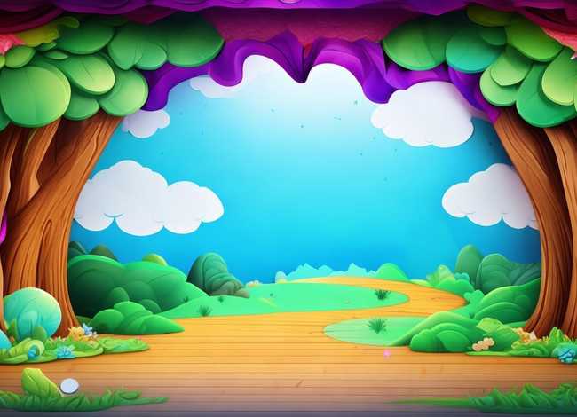 儿童剧舞台背景图；儿童剧舞台背景图片