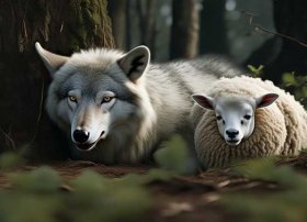 披着羊皮的狼和羊的故事，披着羊皮的狼和羊的故事视频