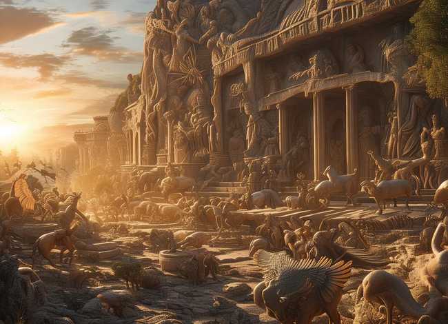 古代神话故事图片 - 古代神话故事有哪些故事图片