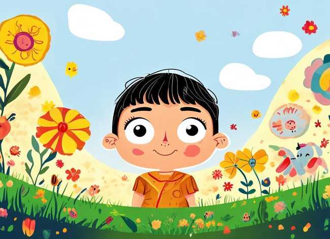 手绘幼儿故事插图，手绘幼儿故事插图简单