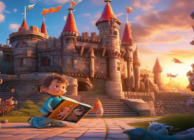 城堡儿童故事科普 - 城堡幼儿故事