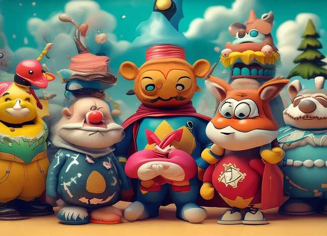 童年回忆动画片 童年回忆动画片角色合照