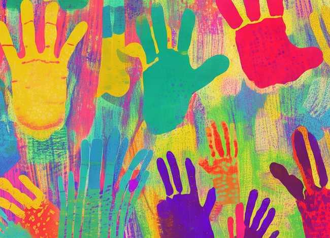 手掌绘本 - 手掌印绘本