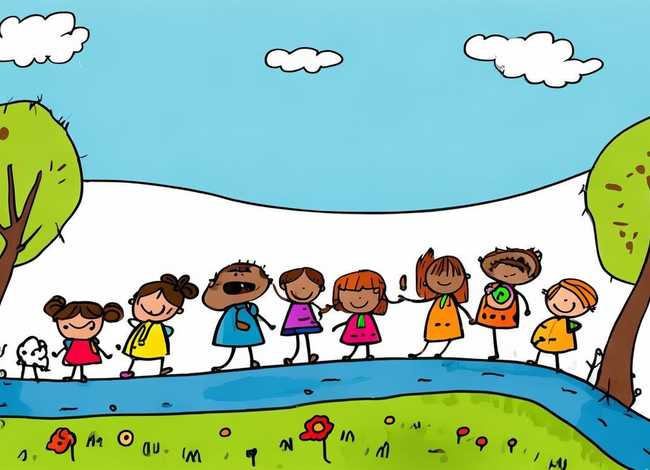 儿童上学卡通图片、儿童上学卡通图片简笔画