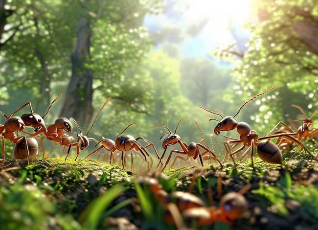 蚂蚁的故事图片(蚂蚁的故事绘本完整版图片) 蚂蚁的故事图片(蚂蚁的故事绘本完整版图片)