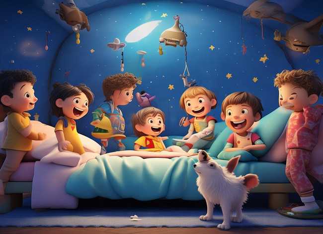 儿童睡前搞笑故事、小朋友睡前搞笑故事