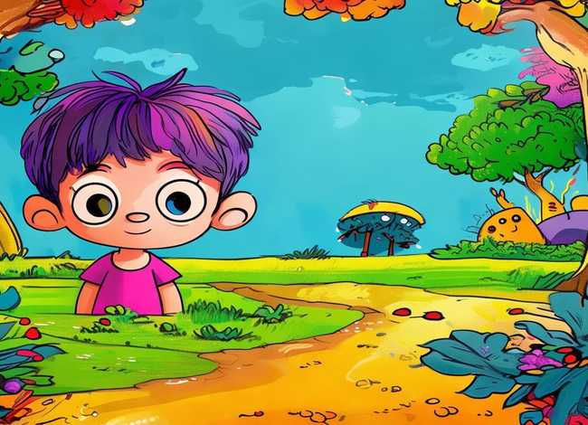 儿童故事插画连环画 - 幼儿故事简笔画连环画20张