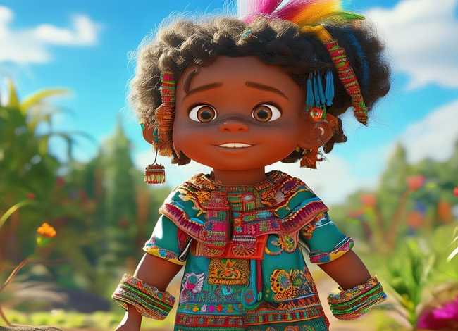 民族儿童画（民族儿童画一等奖）