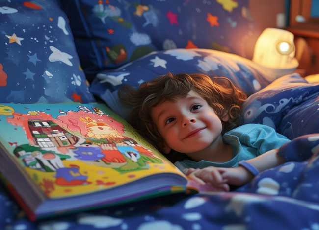 睡前小故事儿童图文 - 睡前小故事带图