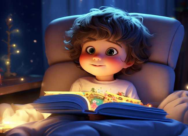 少儿卡通画教学睡前故事；睡前故事绘画版