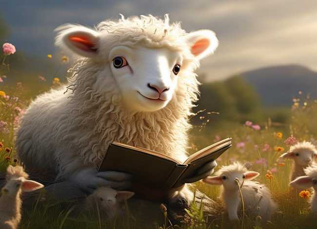 小绵羊讲故事（小绵羊讲故事的视频）