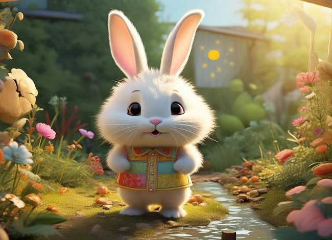 幼儿故事小兔乖乖 - 幼儿园故事小兔乖乖