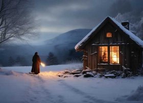 雪中送炭的寓言故事原文、雪中送炭的寓言故事原文图片