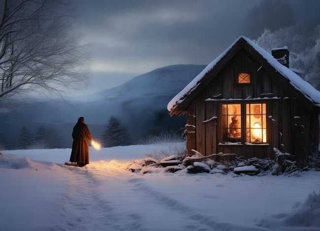 雪中送炭的寓言故事原文、雪中送炭的寓言故事原文图片