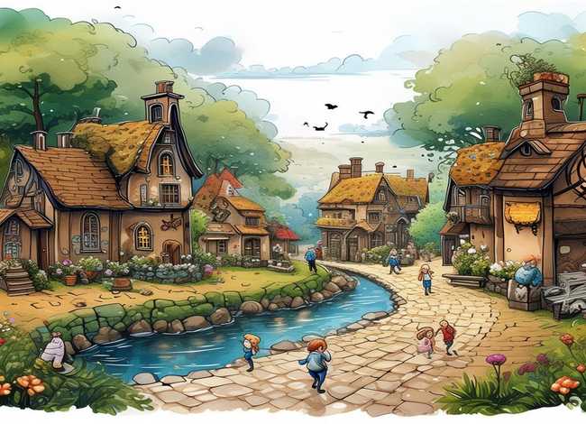 家乡的故事绘本 - 家乡的故事绘本图片