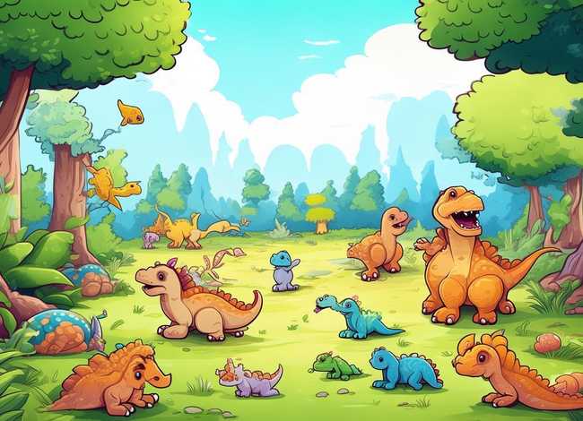 关于恐龙的故事儿童故事，关于恐龙的幼儿故事