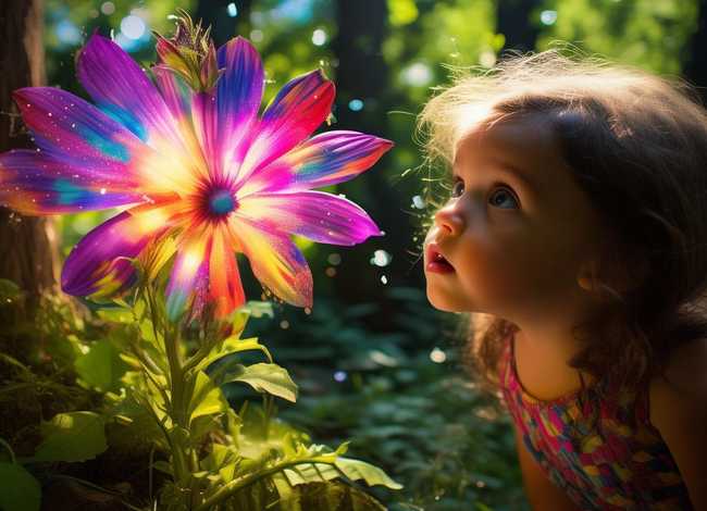 神奇的花朵儿童故事；神奇的花的故事