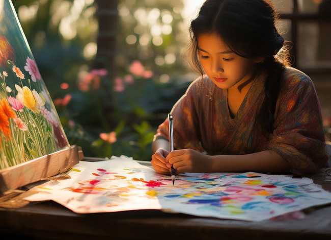 妙笔生花的故事（妙笔生花的故事和寓意）