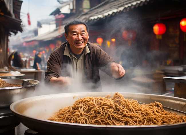 王海新牛肉面的故事；王海和兰州方言说牛肉面