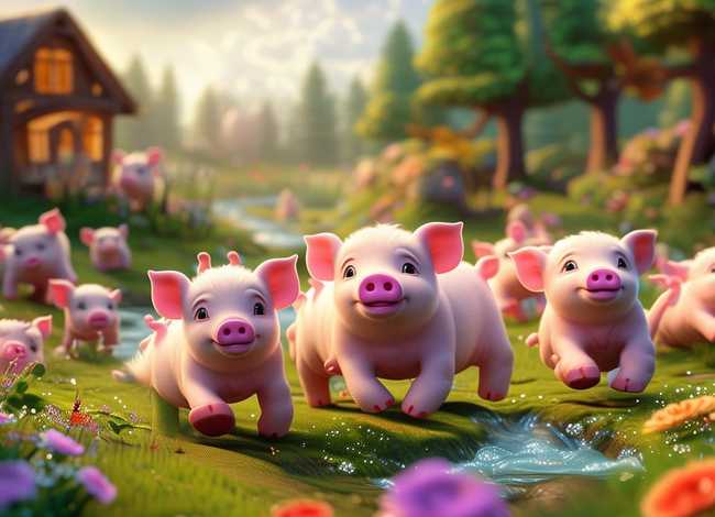 小猪的幼儿故事，小猪的幼儿故事视频