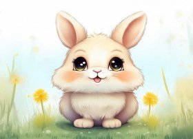 绘画小兔子简单又漂亮（绘画小兔子简单又漂亮图片）