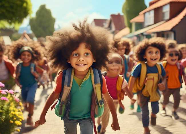 儿童上学故事视频，上学去故事