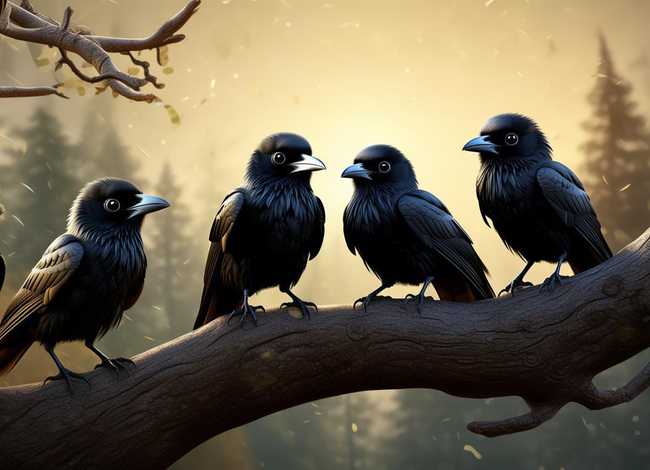 幼儿睡前故事七只乌鸦 - 幼儿睡前故事七只乌鸦的故事