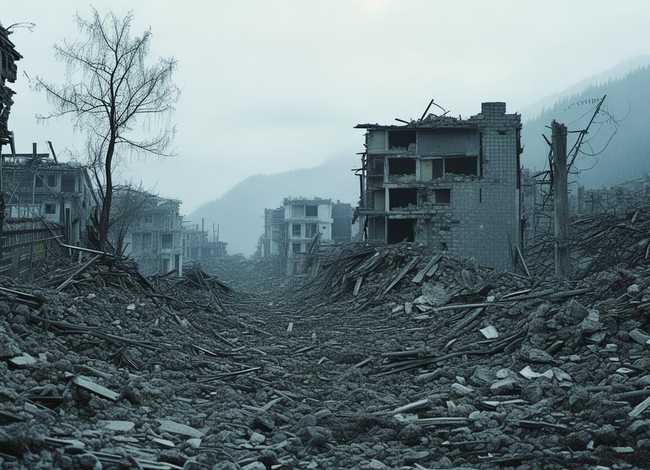 汶川故事电视剧中的北川县 汶川地震中的北川 汶川故事电视剧中的北川县 汶川地震中的北川