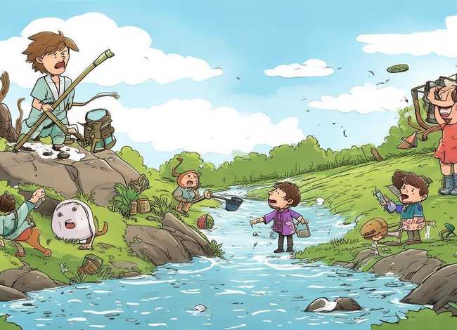 大禹治水的故事儿童版200字，大禹治水故事200字左右