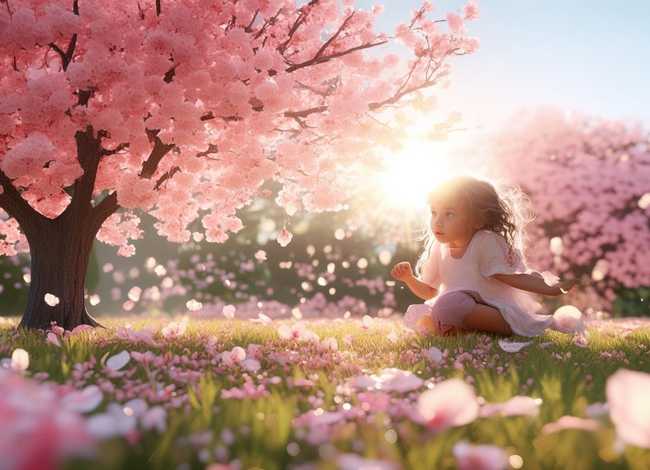 桃花的绘本故事；关于桃花的绘本故事