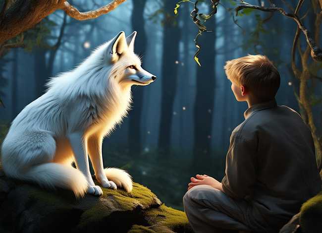 白狐讲述的故事、白狐讲述的故事英文