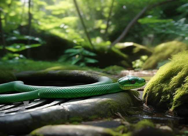 不踩井盖的小蛇故事（不踩井盖的小蛇故事图片）