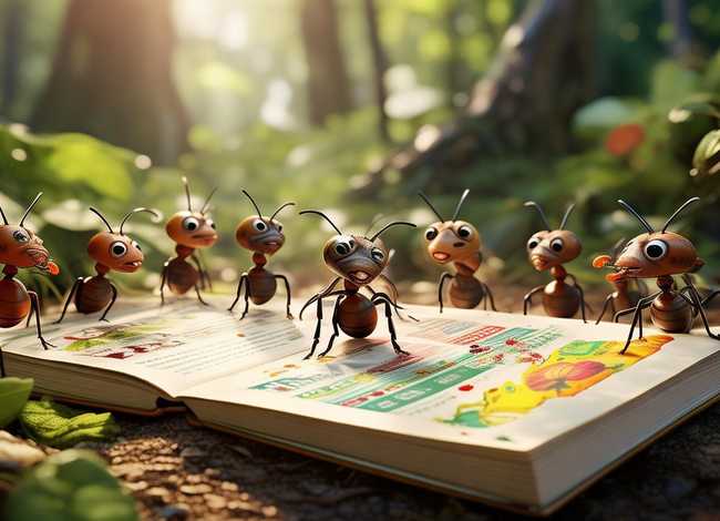 蚂蚁的故事 绘本（蚂蚁的故事绘本讲的什么意思）