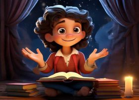 讲故事的神态动作描写；讲故事的神态动作描写的词